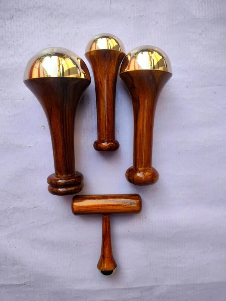 Kansa Wand Massager for Face Body Relaxation & Therapy - Image 6