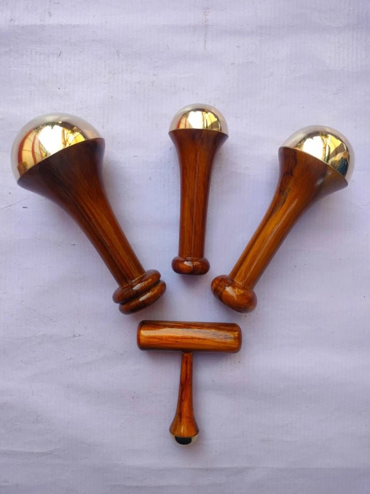 Kansa Wand Massager for Face Body Relaxation & Therapy - Image 5