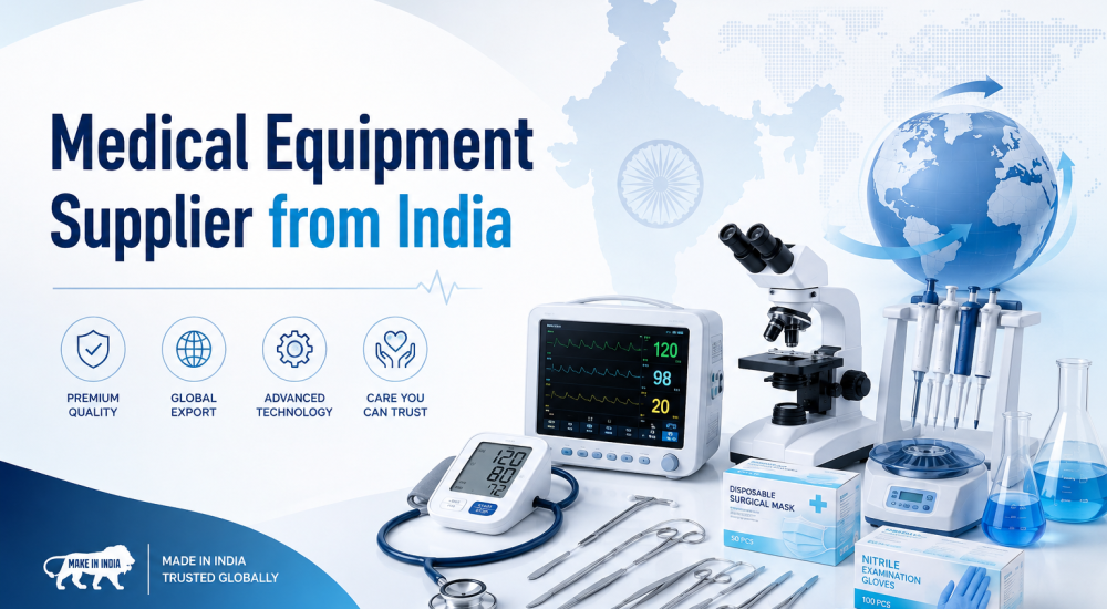 Medical Equipment Supplier from India Img